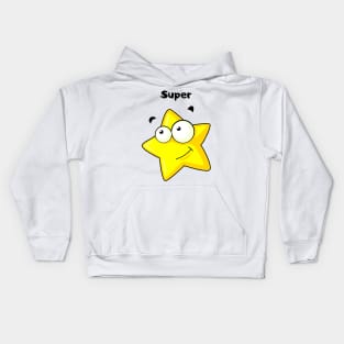 Superstar Cartoon Design Kids Hoodie